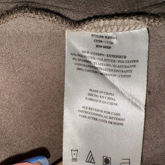 Kut From‎ The Kloth Sz L Faux Suede Jacket Boho Western Neutral Lightweight - Picture 4 of 12